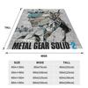 Metal Gear Solid Game Flannel Blanket Winter Soft Warm Throw Blanket for Kids Living Room Pattern Bedspread Sofa Bed Cover