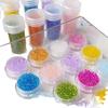 3mm Glossy Transparent Glass Seed Beads for DIY Necklaces, Bracelets, and Earrings