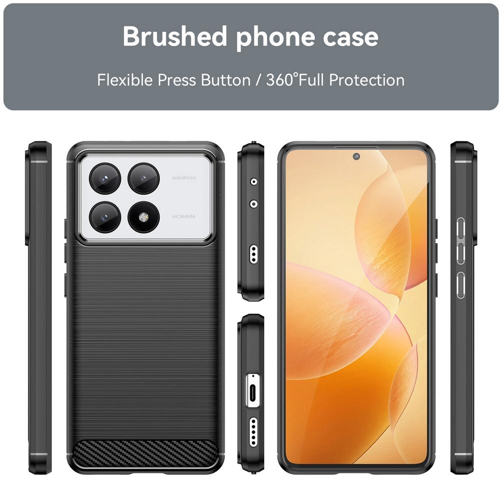 Soft Case for POCO X6 Pro M6 Pro F5 Pro X5 Pro X5 C65 C55 X4 GT X4 Pro M4 Pro 5G F4 X3 GT M5S F3 Slim Thin Silicone Cover