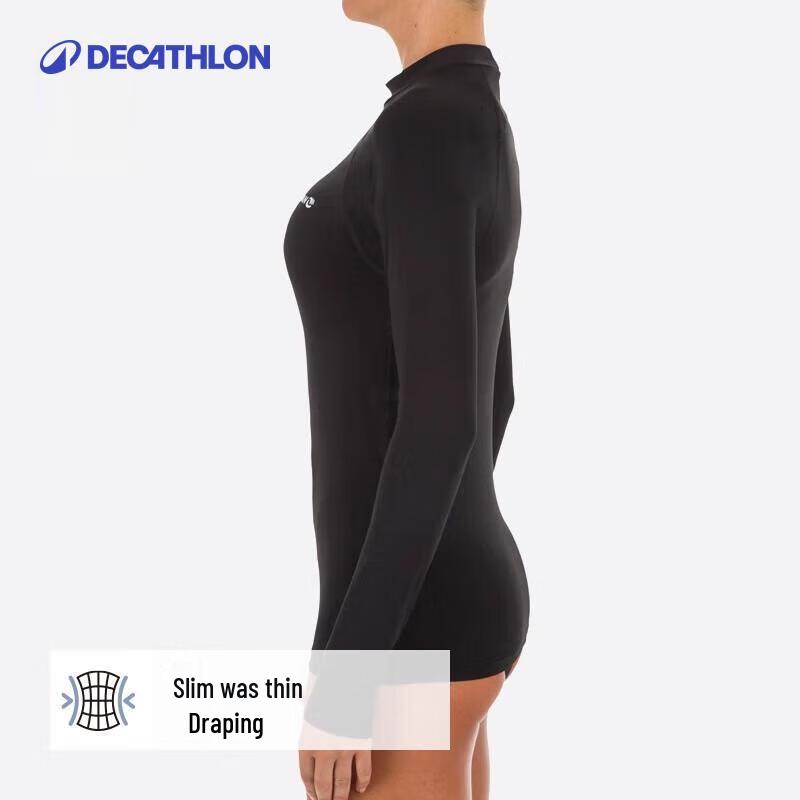 DECATHLON Women's Long Sleeve Two-Piece Rash Guard