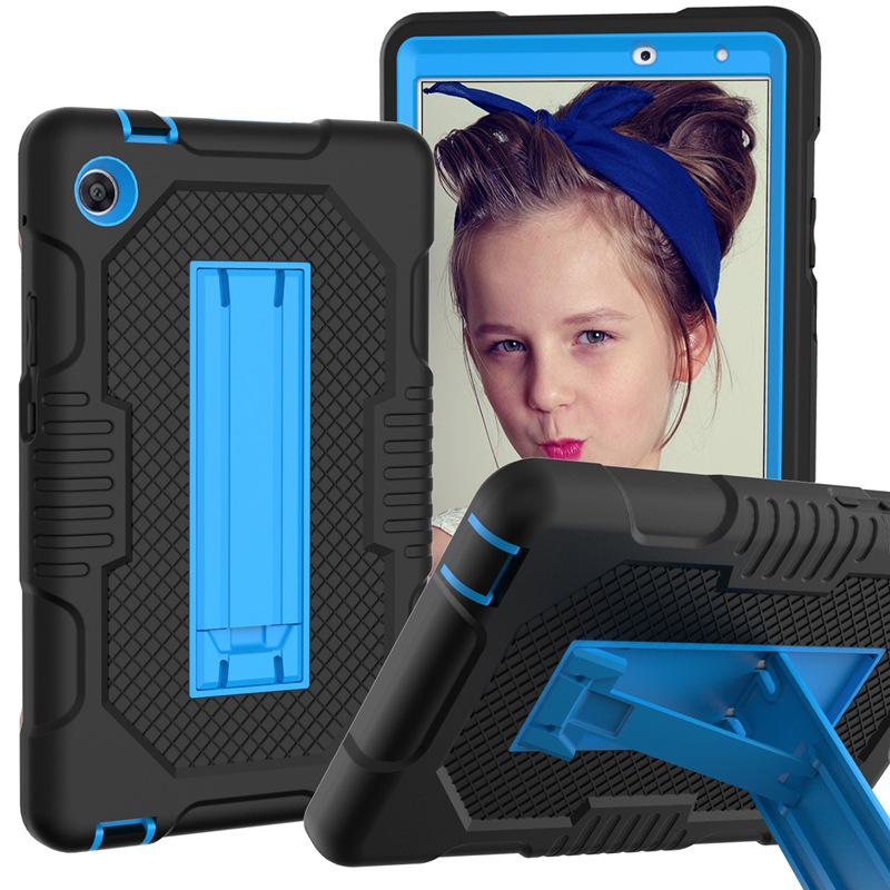 Huawei T8 Tablet Protective Cover with Stand, Shockproof Silicone Shell