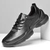 Genuine Leather Men's Casual Shoes Non-slip Outdoor Shoes Lightweight Walking Footwear All-match Sports Shoes New Male Sneakers