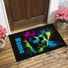 Personalized Name Monster Jam Night Living Room Non-Slip Area Rug Soft Carpet for Bedroom Kids Playroom Sofa Office Home Decor Doormat