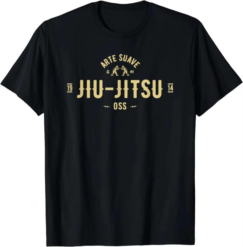 Brazilian Jiu Jitsu Shirt Arte Suave Oss Tshirt Bjj T Shirt TShirt Unisex Clothing Tops Streetwear Camisetas Oversized T Shirt