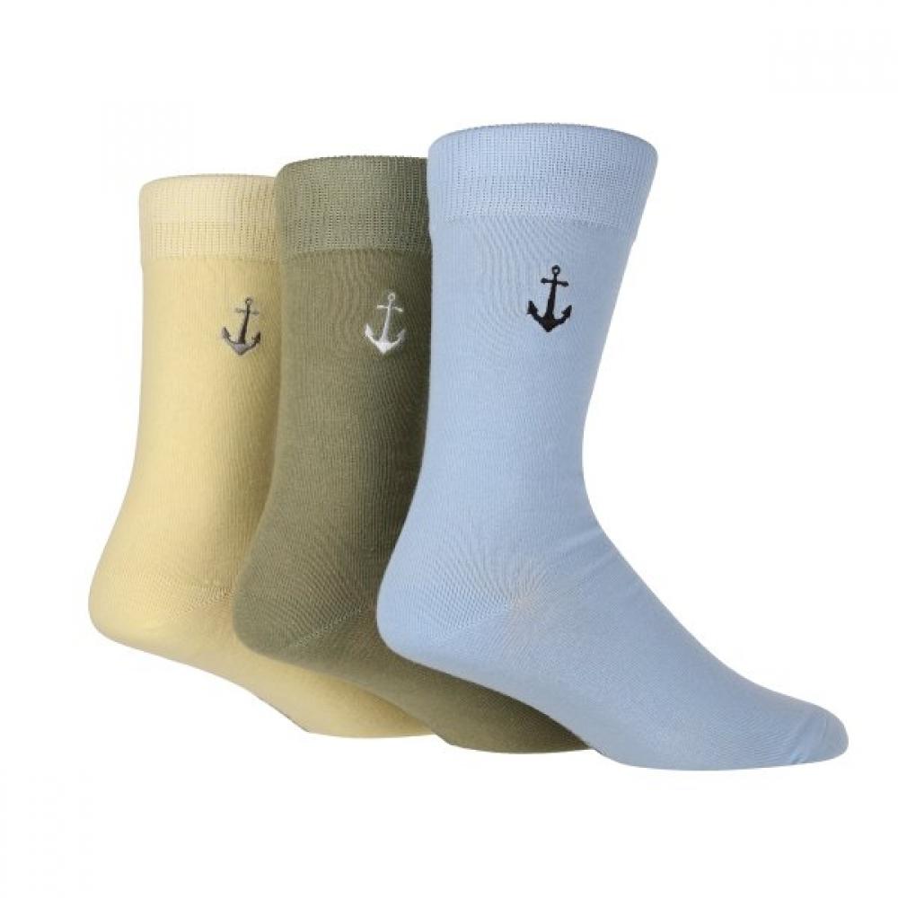 Sock Shop Men S Marine Embroidered SockS Set Marine