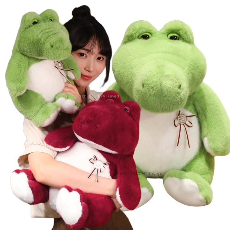 30-50Cm Crocodile Plush Toy Stuffed Animals Green Crocodile Throw Pillow Hug Cushion For Kids Boy Birthday