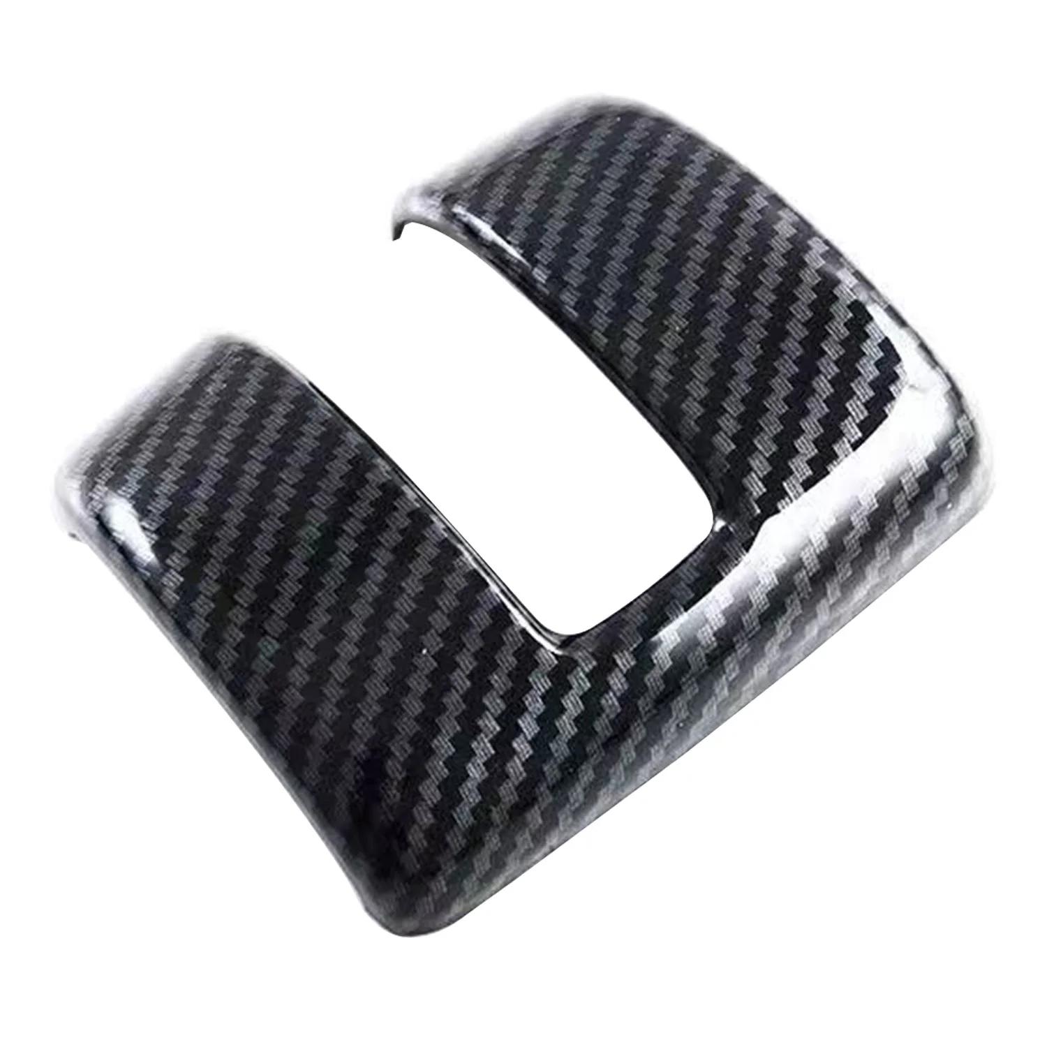 

For BYD Shark 6 2025 Car Interior Gear Shift Knob Cover Trim ABS Accessories 1pc Interior Mouldings Carbon Look Carbon Black