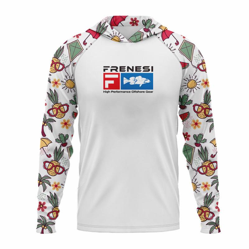 Unisex Hooded Sun Protection Fishing Shirt – UV & Loose Fit 6XL