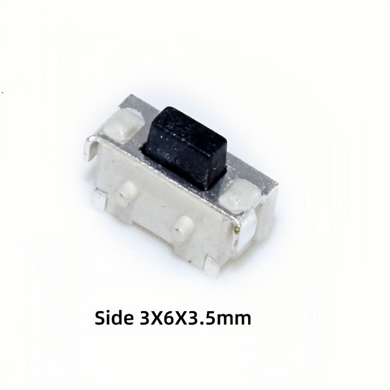 20PCS Micro Tact Push Button Switch 2X4 3X4 3X6 4X4 4.5X4.5 6X6 12X12 DIP SMD Side 2*4 3*4*2.5mm Tactile Tact Key Buttons Switch