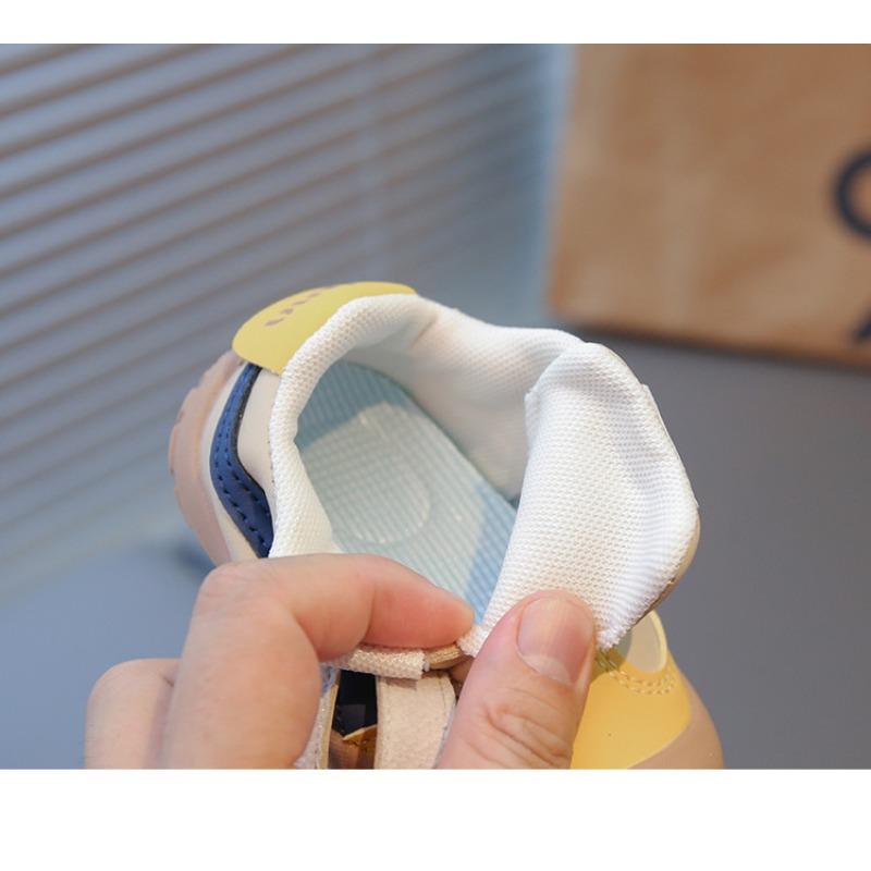 Baby Toddler Shoes Spring and Autumn New Korean Version of Children's Single Shoes Casual Running Shoes Baby Toddler Shoes Tide