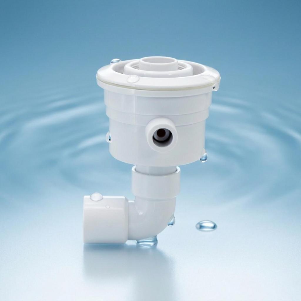 Elbow-Shaped-Jet Nozzle Pool with Elbow Water Return Fitting for