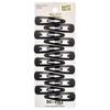 Snap Pins, Black, 12 Pcs