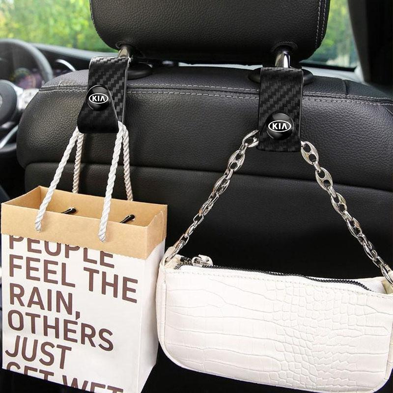 Car Back Seat Hook Hanging Storage Mobile Phone Holder For Kia Morning Picanto Rio Stonic Sportage Ceed Optima Forte 5 3 4 K7 K5