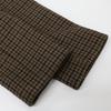 Mun Brown Houndstooth Wool Coat coat 36 BrownUsed