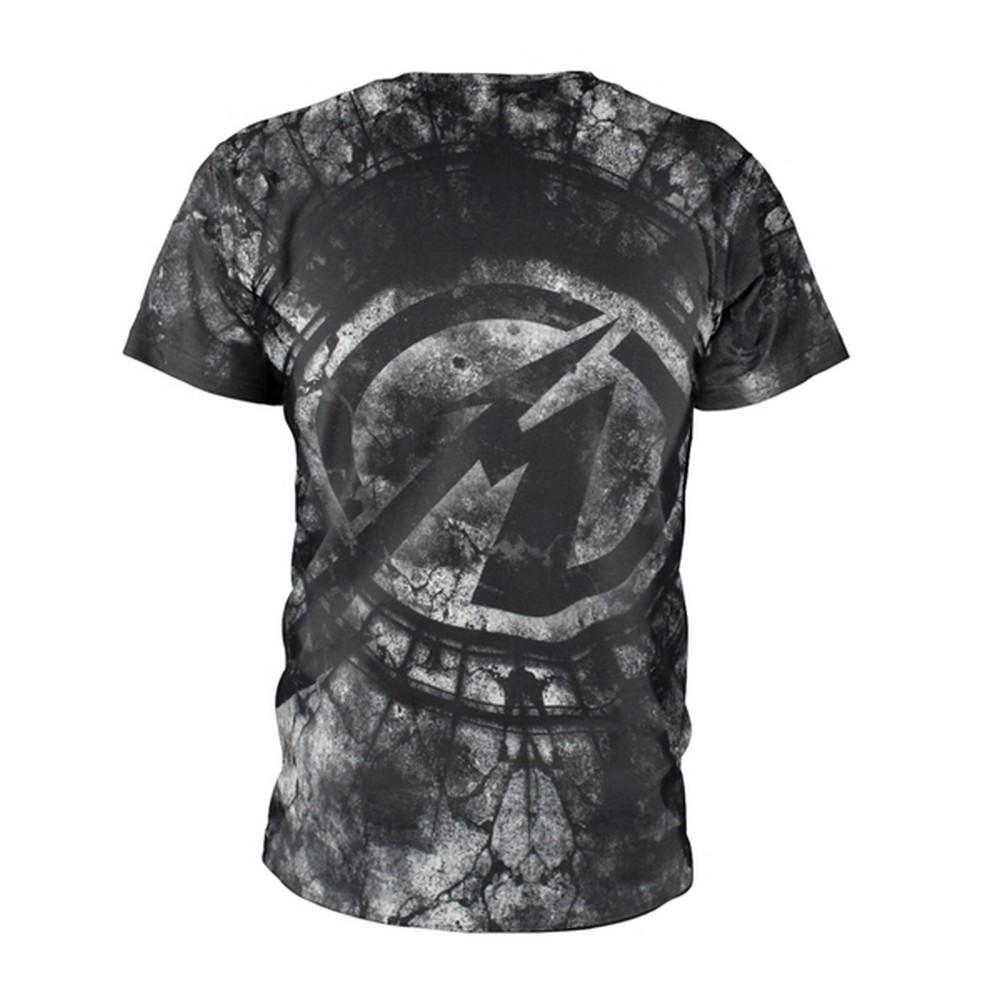 Metallica Unisex Adult Stoned Justice All-Over Print T-Shirt