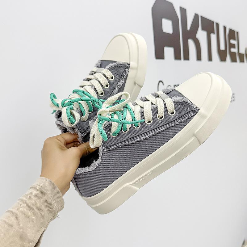 C canvas shoes high-end thin pull casual shoes new low-top niche trendy shoes