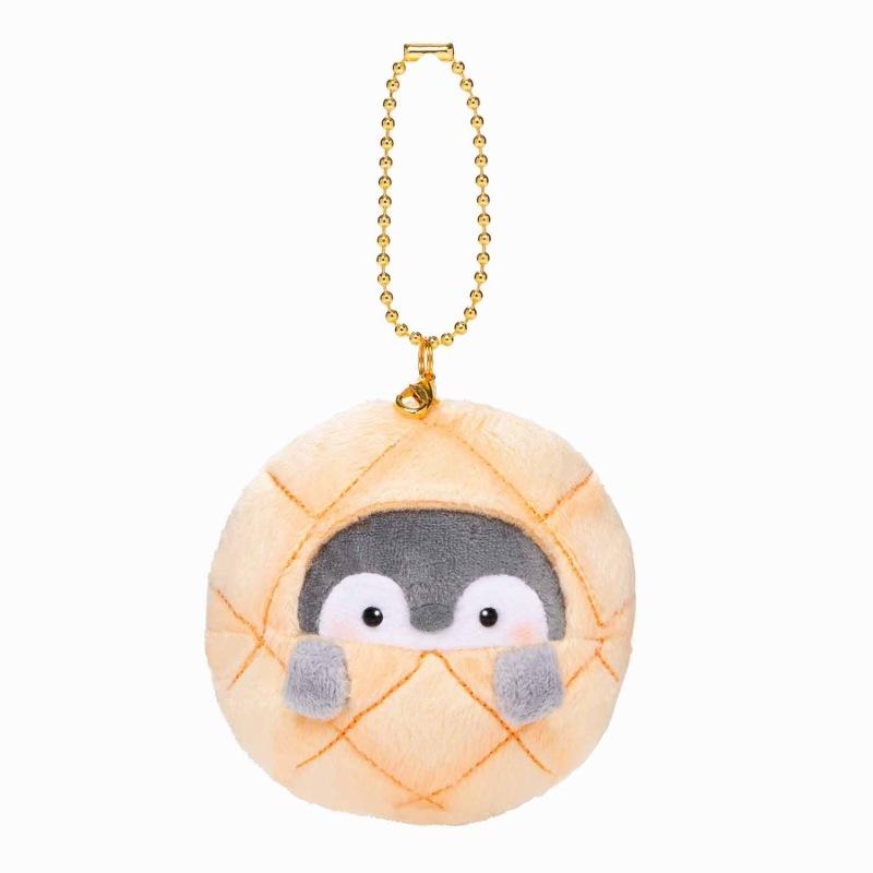 

Positive Toast Cute Energy Penguin Keychain Plush Toy Backpack Pendant Crossbody Pineapple