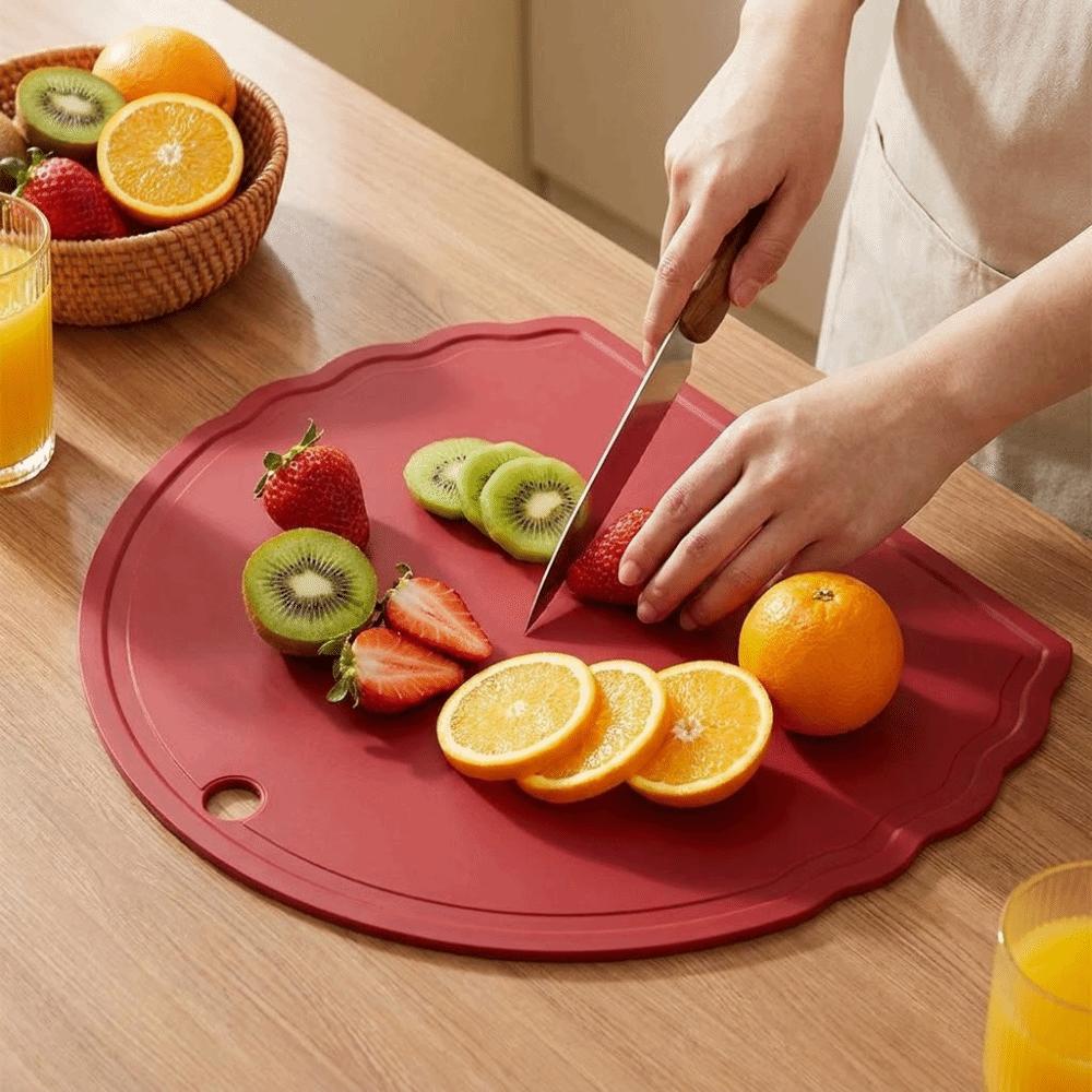 Double-Sided TPU Cutting Board Anti-Bacterial Non-Slip Cutting Mat Vegetable Fruit