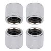 4 Pcs Electric Bass Knob Dome Metal High End Shell Inlaid Tone Volume Control Guitar Parts(Color