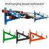 Fishing Rod Holder High Stability Smooth Edge Wear-resistant Reusable Simple Installation Save Space ABS Fishing Pole Organizer Rack