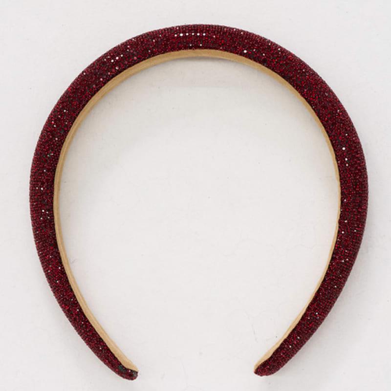 SORRY TOO MUCH LOVE Milky Way Volume Hair Band_Red