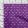 oneOone Cotton Flex Fabric Fish Block Printed Craft Fabric BTY 40 Inch Wide