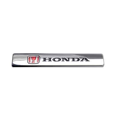 For Honda Civic Fit Jazz Accord Pilot CRV Odyssey Passport City HRV 3D Metal Car Logo Stickers Fender Trunk Emblem Accessories RF6 Rlgc6