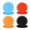 1PCS Nordic Style Round Silicone Trivet, High Temperature Resistant Anti-Scald Pot Mat, Multi-use Table Mat & Coaster