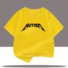 Autism Teenager Print Tshirts Children Clothing Summer Casual Fashion Boys Girls ONeck Colorful Short Sleeve Tops Kids Tshirt