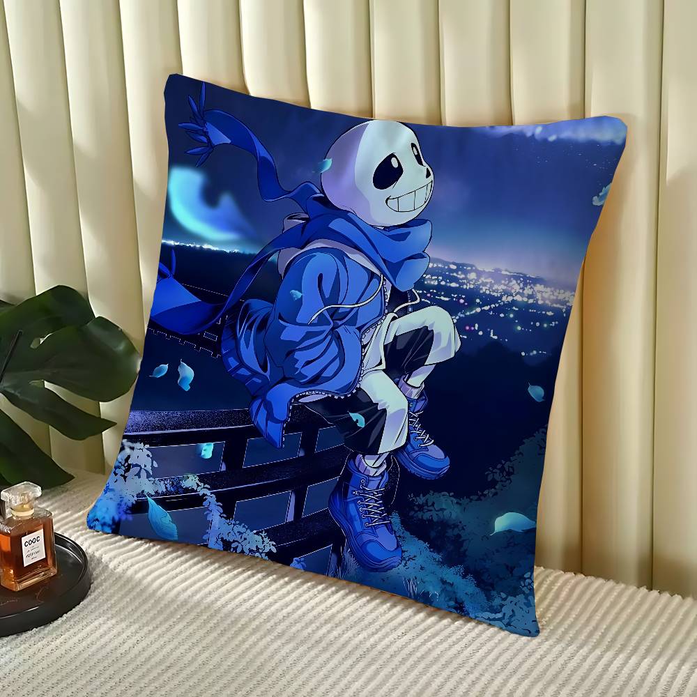 

Игровая U-Undertale Наволочка Чехол для подушки Декор Наволочка Принт Чехол для подушки Для дивана 16x16Inch