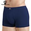Breathable All-Cotton Mid-Rise Seamless Printed Men's Boxer Briefs