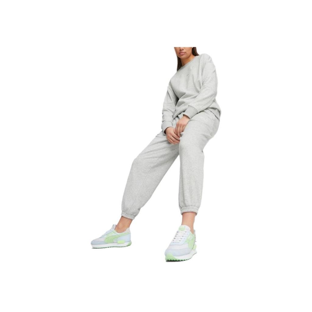 New PUMA Sweatshirts Women's Light Mixed Gray 623482-04