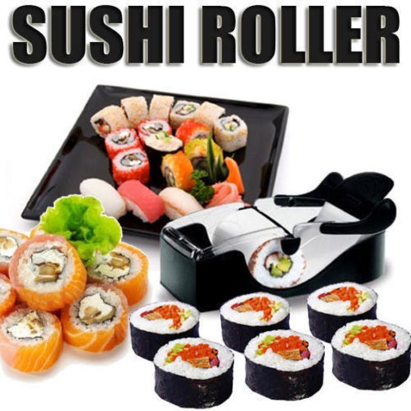 Buy Roller 1 Set Sushi Roll Maker Magic Rice Mold Cutter Sushi Making ...