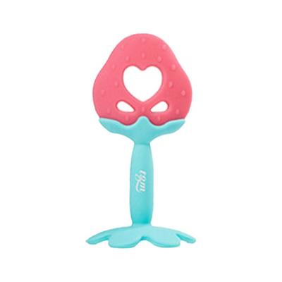 TGM Erdbeer-Beißring + Etui, gemischte Farben, koreanische Babyprodukte