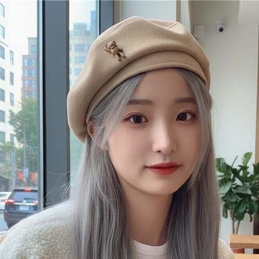 Classic Color Vintage Beret Hat Soft Newsboy Octagonal Hat Retro Painter Bonnet Shopping Day