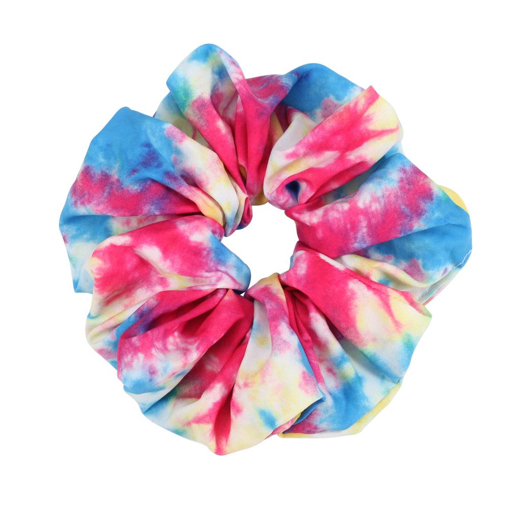 59 Colors XXL Plus Size Hair Ties Oversized Hair Scrunchies Extra Large Malaysia Muslim Hair Tie Chiffon Silk Satin Scrunchy