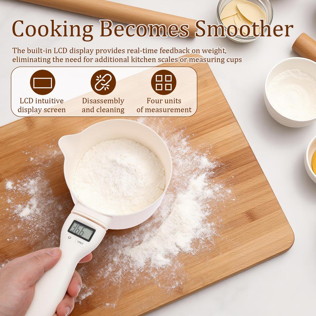 Pet Food Scale LCD Electronic Precision Weighing Tool Dog Cat Feeding Food Measuring Spoon Cup Digital Display Kitchen Scale