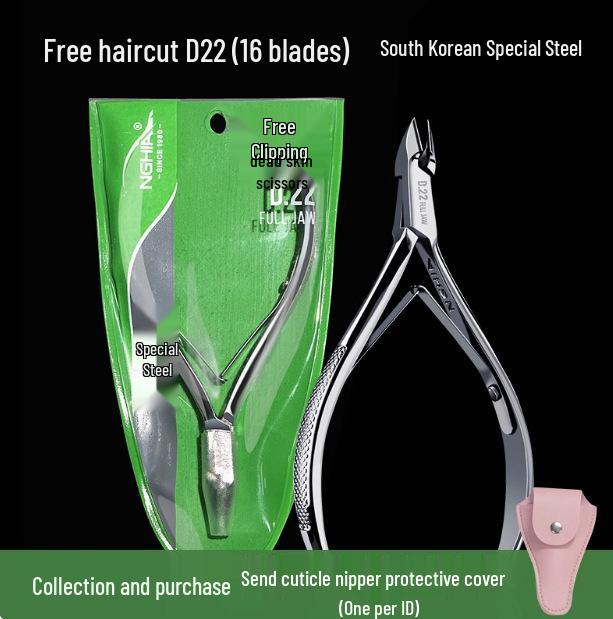 

Nghia Cuticle Scissors: Authentic Vietnam Manicure Tool, Easy-Cut, Sharp, Salon Special D501