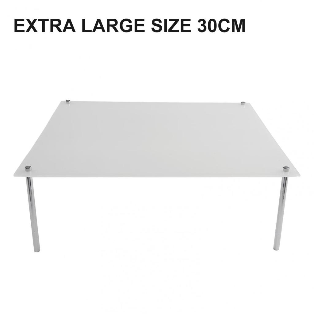 1 Pc Cake Stand 15cm/20cm/25.4cm/30cm Acrylic Easy To Clean