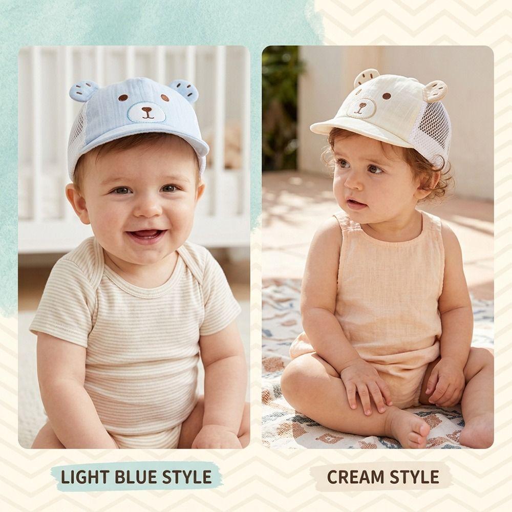 Soft Cotton Baby Cap Cotton Peaked Caps Summer Baby Baseball Cap