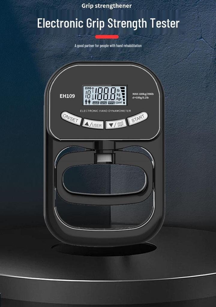 Electronic Grip Dynamometer for Student Strength Testing and Training