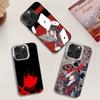 Anime K-Kakegurui Handyhülle Für IPhone 17 16 15 14 13 12 11 Pro Max Plus Farbe Stoßfest Rückseite Silberne Abdeckung