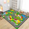 Road Traffic System Carpet Children's Education Play Mat Urban Life Learning Rugs for Bedroom Game Room Nursery Floor Mat