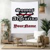 Haaland Custom Your Name Wall Decor Tapestry Art For Pet Memorial Birthdaywedding Party Backdrop Family Gift
