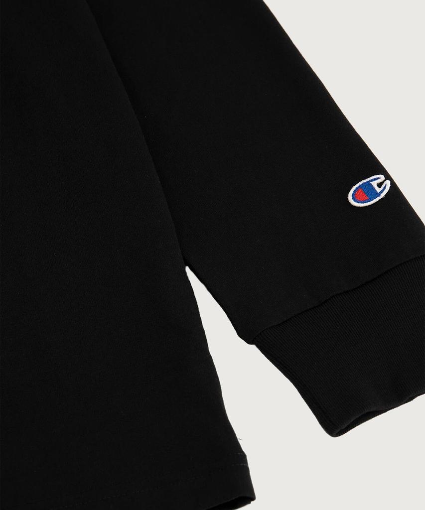 CHAMPION Reverse Weave Loose Fit Long Sleeve T-Shirt Black