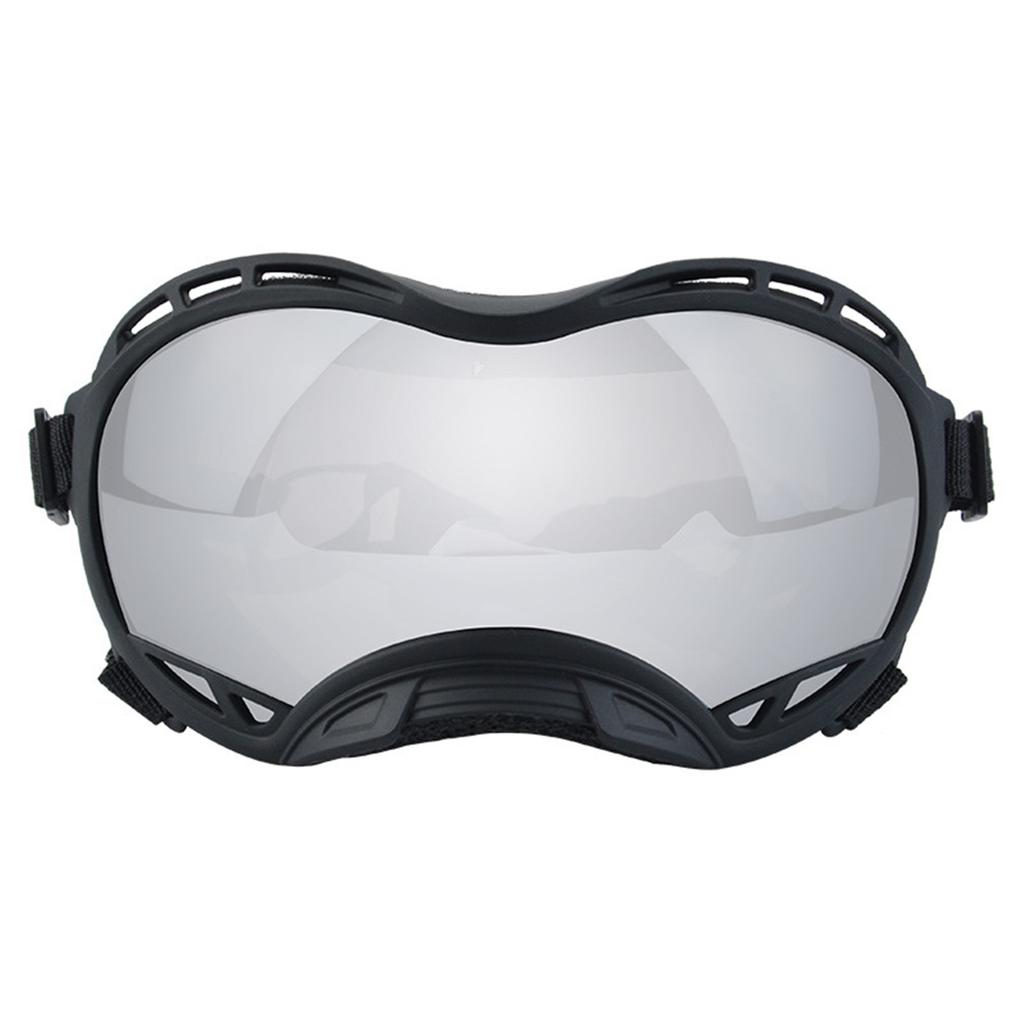 Windproof Soft Pet Dogs Glasses for Snow Sports Dogs Snow Eyes Protections Anti-UV Eye Wear Goggles for Hot Summer