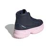 Adidas Originals Kiellor Xtra Fashion Trend Non-Slip Lightweight High-Top Casual Shoes Women Sneakers Dark-Blue Pink EF9110