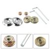 8Pcs Brush Cutter Gearbox Blade Nut Replacement Kit for String Trimmers Compatible with FS55R FS56R FS36 and More