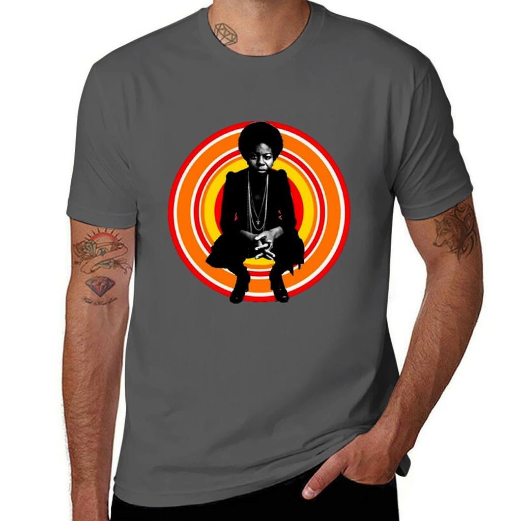 Retro Nina Simone T Shirt Nina Simone Shirt Top Selling T Shirt TShirt Outdoor Activity Sports TShirt