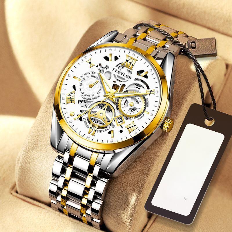 New Watch Men's Mechanical Watch Men's Fully Automatic Waterproof Luminescent Quartz Watch